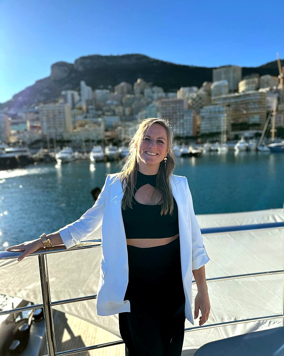 Portrait of Ella Klimov in soft Mediterranean light